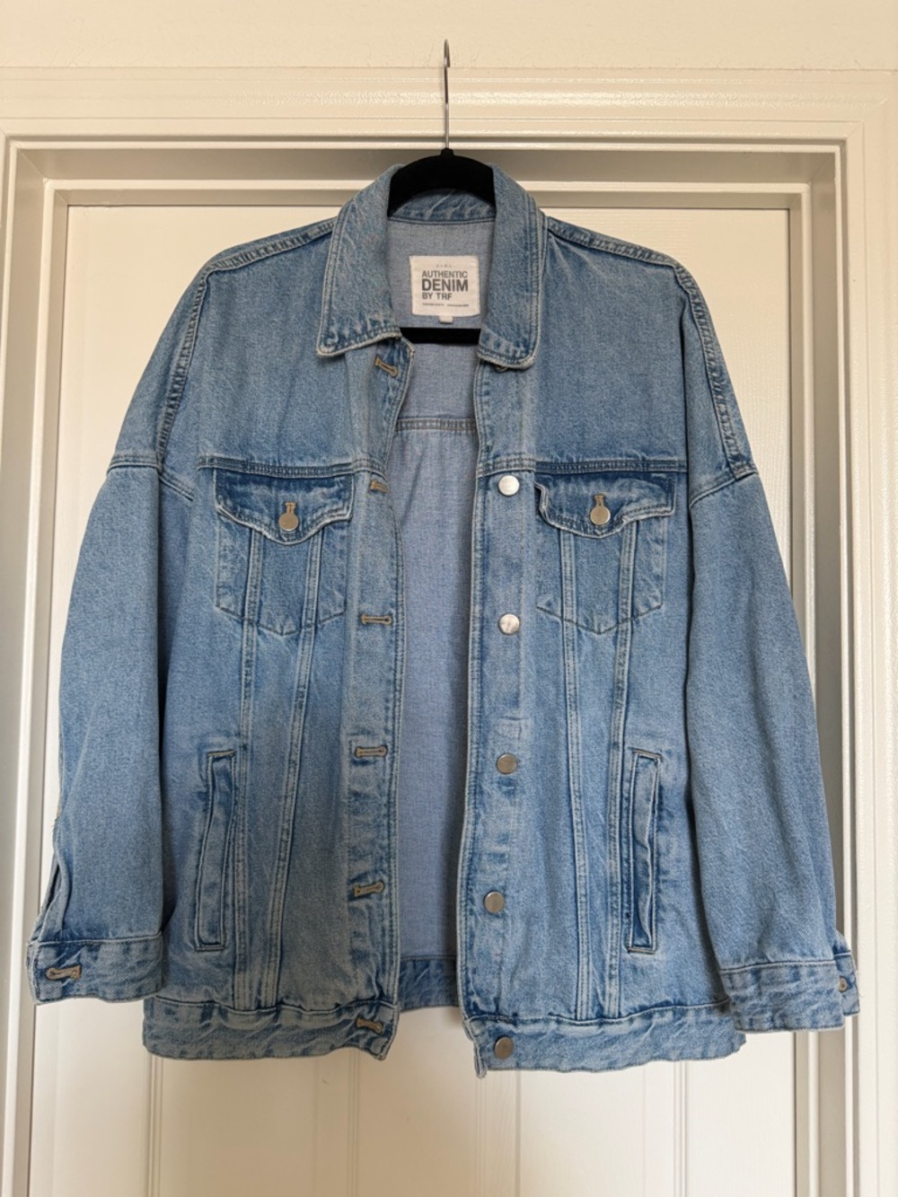 Zara Light Blue Unisex (Real) Denim Jacket